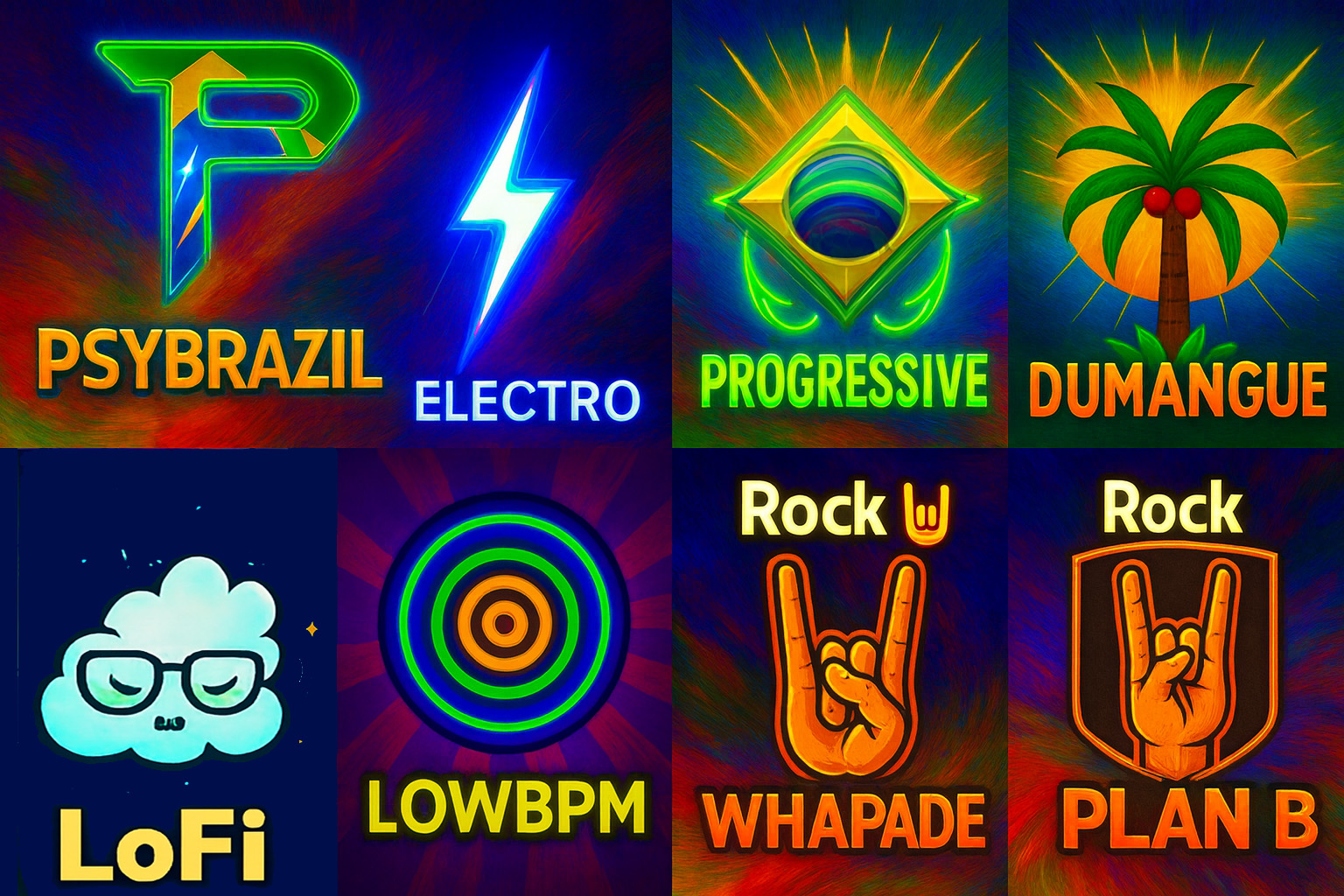 PsyBrazil Radios Banner